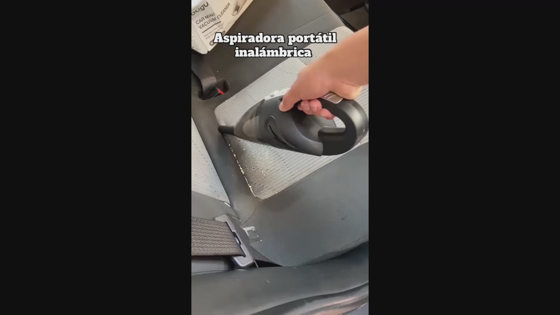 Aspiradora Inalámbrica Portátil — Limpieza Rápida y Potente